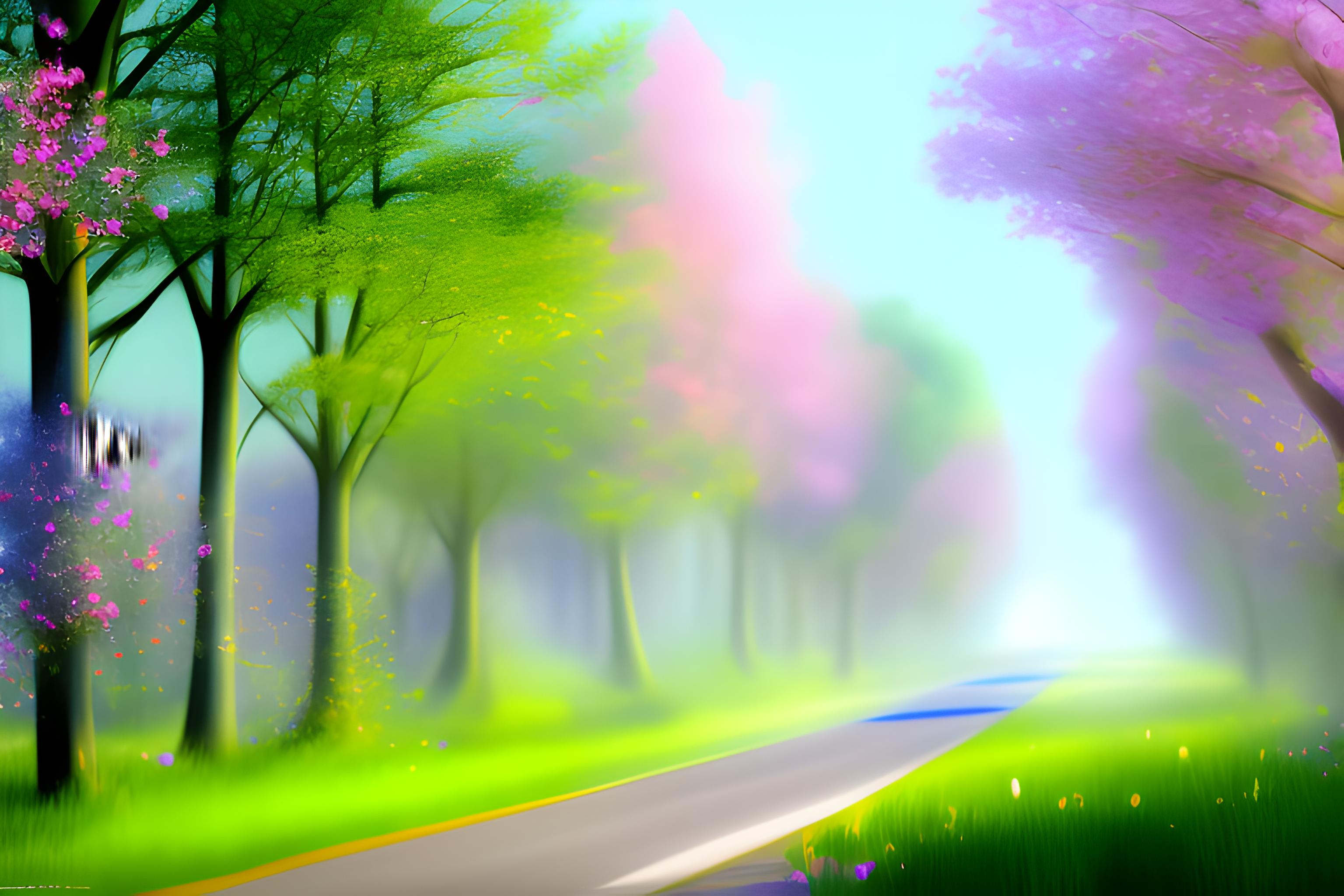 Le printemps en France
